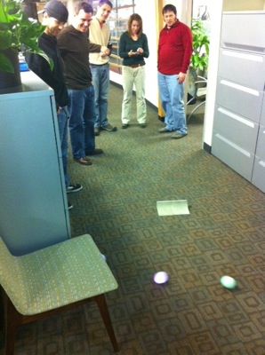 A Robotic Ball in my Office