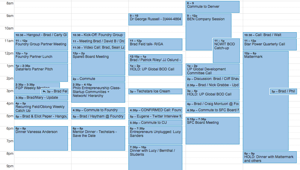 This Week - A Normal One