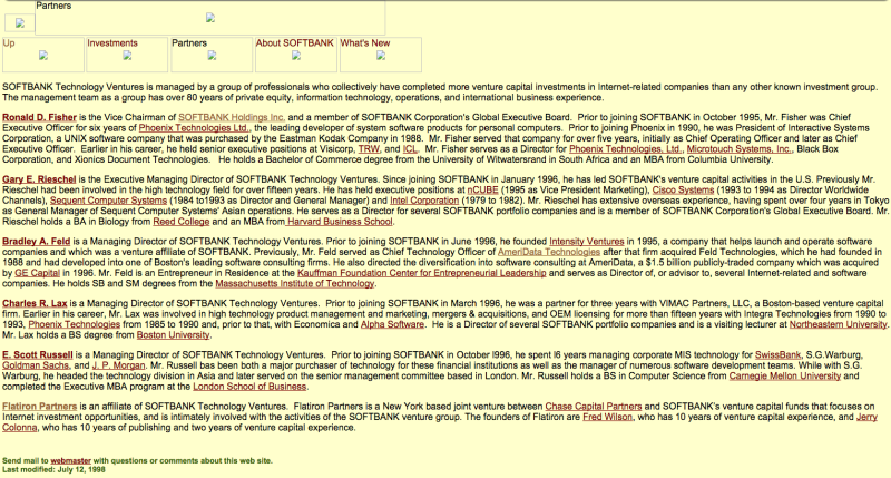 SOFTBANK Technology Ventures Partners