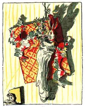 Velveteen Rabbit on Christmas Morning