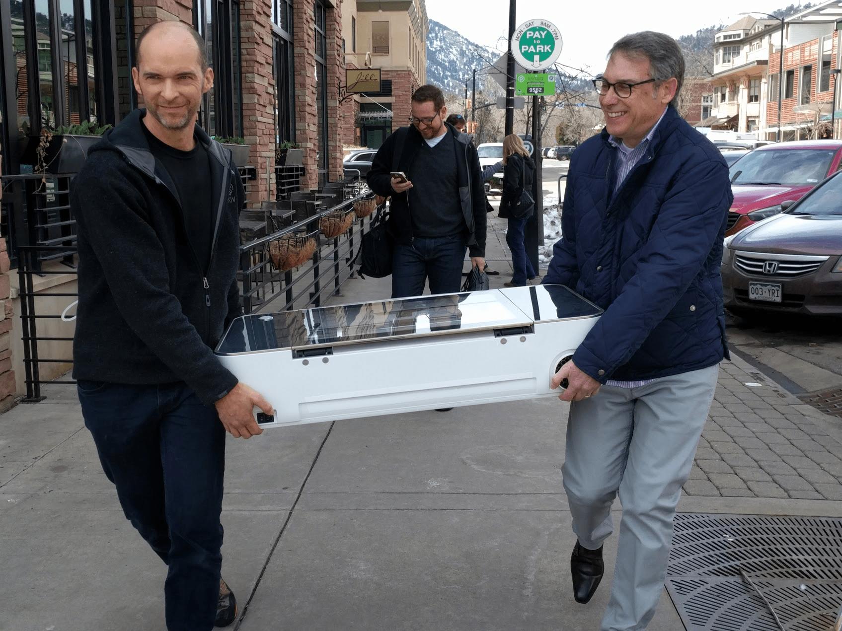 The first known Glowforge in Boulder