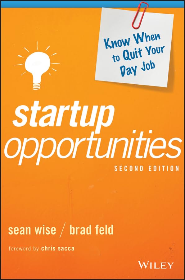 Startup Opportunities cover