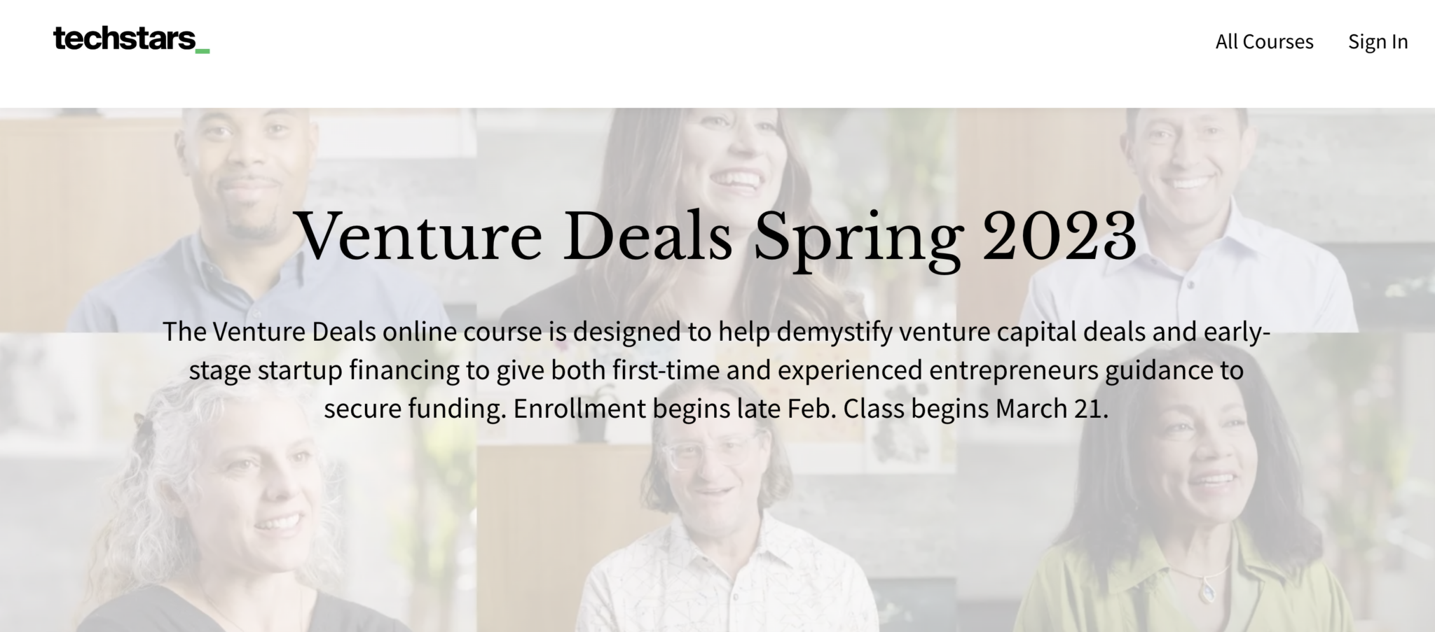 Venture Deals Spring 2023 Course